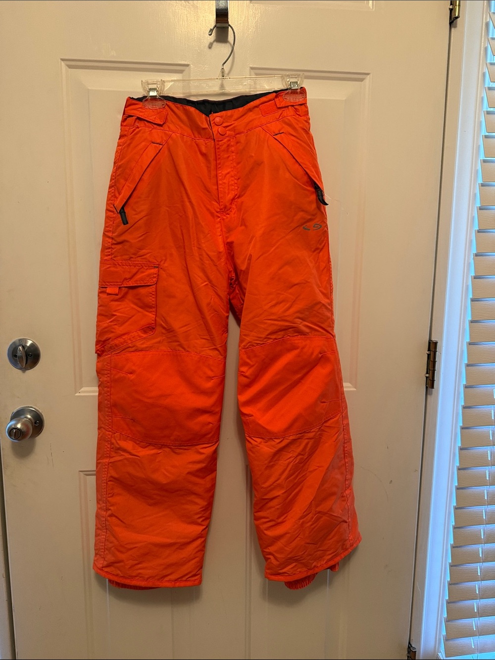 Kids size L (12/14) Orange Snow Pants